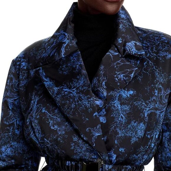 L’Agence Willene Puffer Coat – Designer Belted Winter Jacket NWT Size XS - Picture 5 of 7